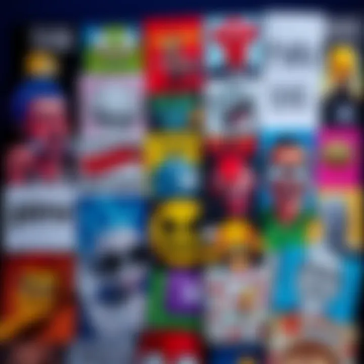 A colorful collage of funny memes created by PMV, showcasing humor and creativity in social media