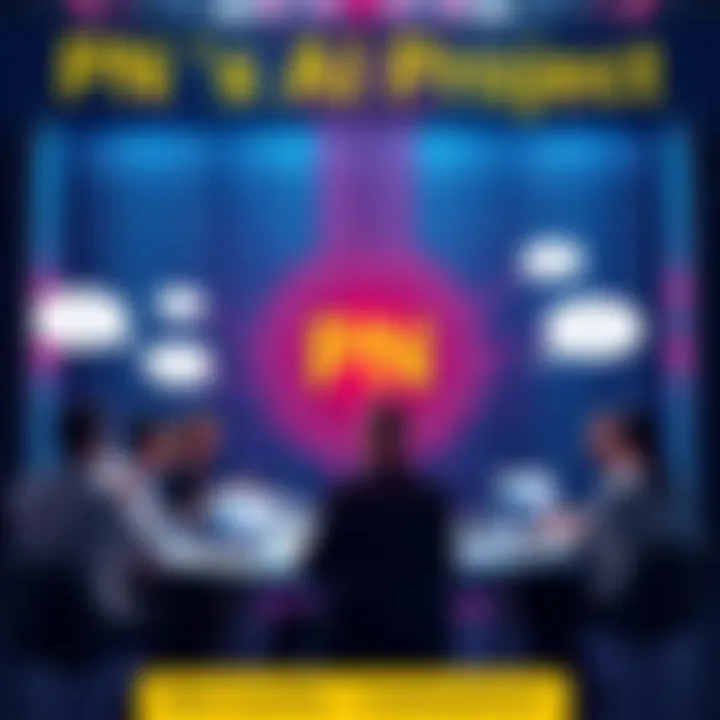 A visual representation of PN's nodes and computing power being utilized for the OpenMind AI project, with community members discussing compensation, showing laptops and conversation bubbles.