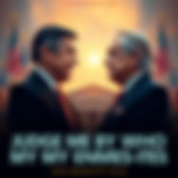 Two political figures discussing their adversaries, showcasing the idea of integrity and values in relationships.