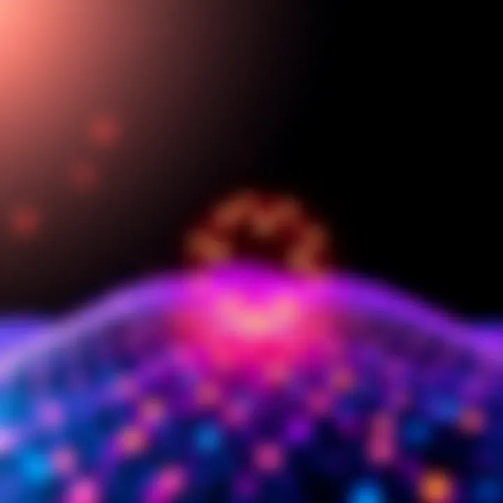 Polkadot logo with visual representation of fast 2-second block times and network performance