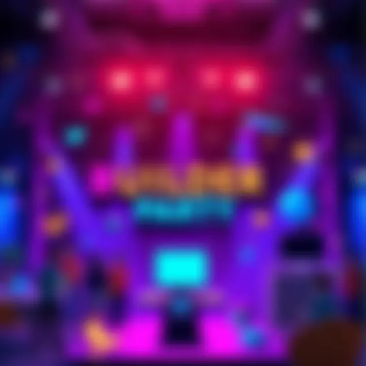 A vibrant graphic announcing the Polkadot Builder Party with colorful design elements representing innovation and technology