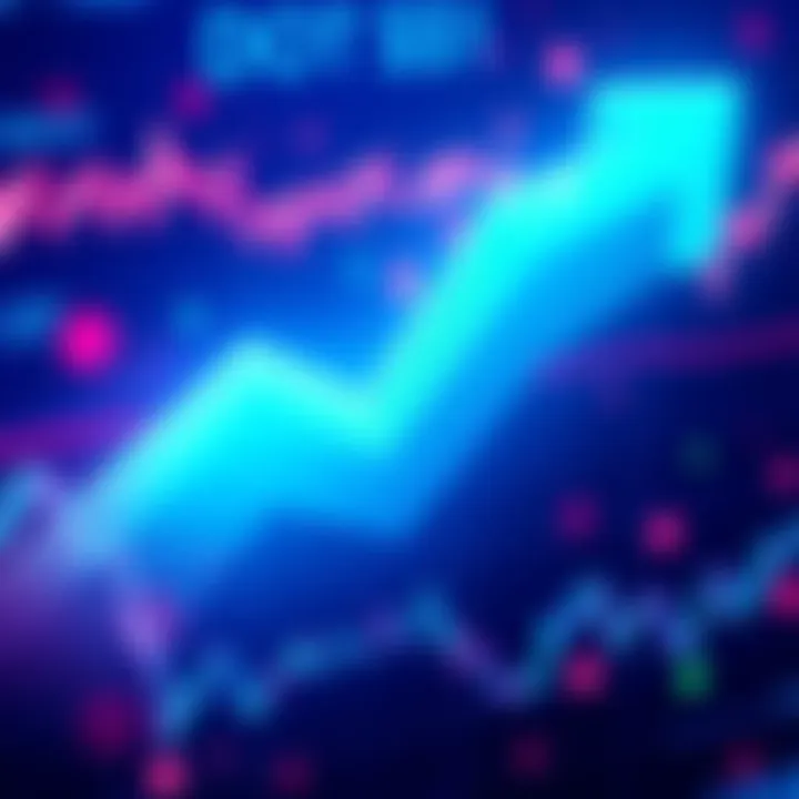 Graph showing Polkadot price trends with a downward arrow indicating potential drop to $1