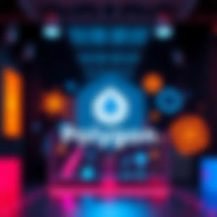 A digital representation of the Polygon logo with symbols representing tools and technology, showcasing the new Agent CLI for the agent economy.