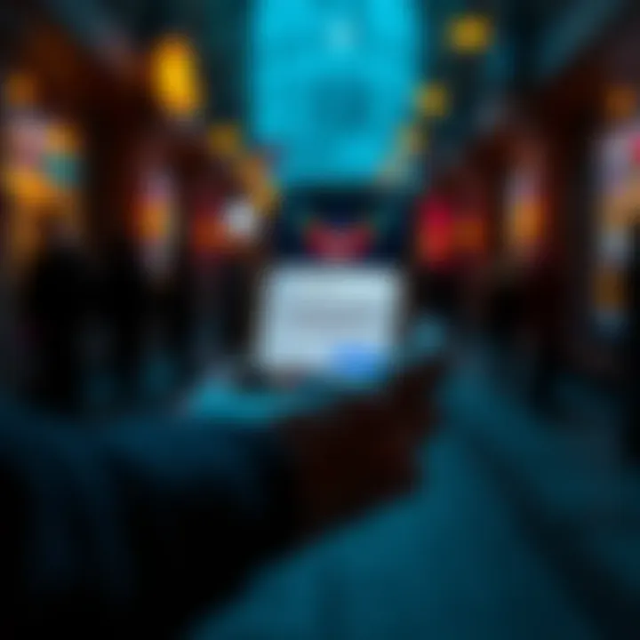 Pop-up Notification on Pi App A smartphone screen displaying a pop-up notification from the Pi app that sparks curiosity among people