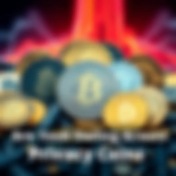 A group of different privacy coins displayed together, representing various options for ownership in 2026.