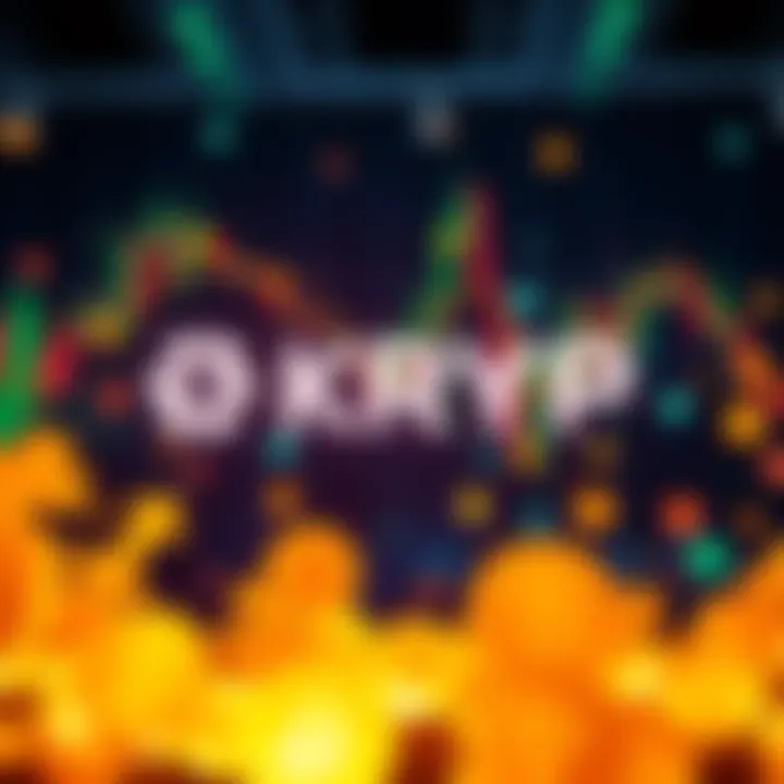 ProShares KRYP logo with digital currency symbols representing the CoinDesk 20 Index