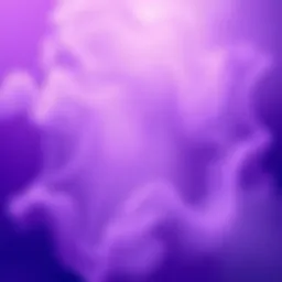 A vibrant purple background with various shades of purple blending together, conveying emotion and creativity.