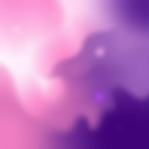 An abstract background featuring calming shades of purple and pink, symbolizing peace and mindfulness.