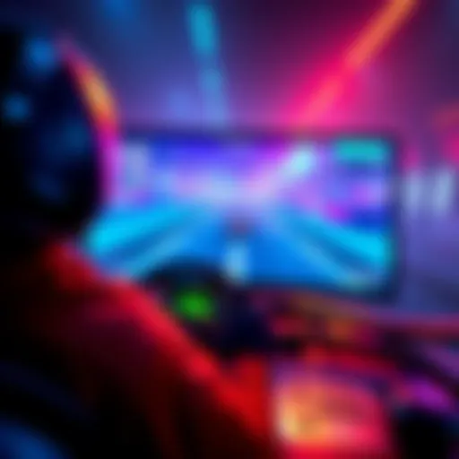 A player struggles with a bug in a racing mini game, being sent back to the events tab after finishing a race, showing frustration on the screen.