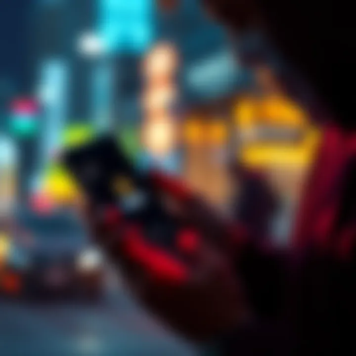 Receiving cryptocurrency safely A person using a mobile app to receive cryptocurrency while maintaining their anonymity.