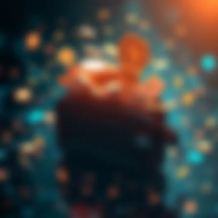 A graphic showing a digital wallet overflowing with small transactions, representing the surge in micropayments on the Polygon network.