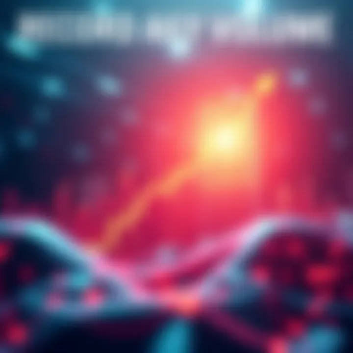 Graphic showing rising trading volume for tokenized stocks on Solana with digital asset symbols