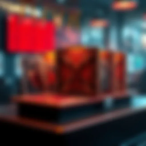 A display of limited edition cards marked with a red X, showcasing their unique designs and features, aimed at potential buyers.