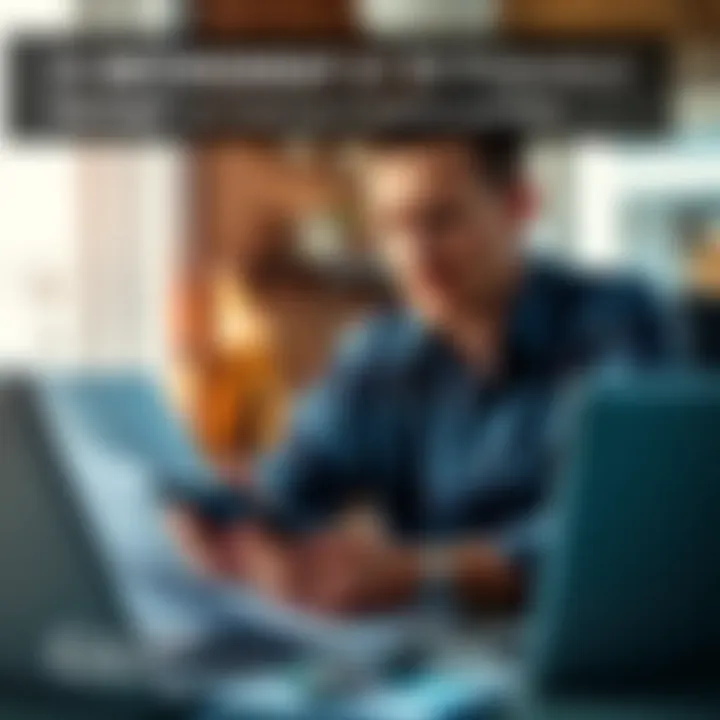 A 39-year-old individual reviewing financial documents with a calculator and laptop, contemplating retirement savings.