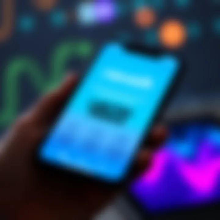 A close-up of a smartphone displaying the Revolut app with highlights of limited perks for users