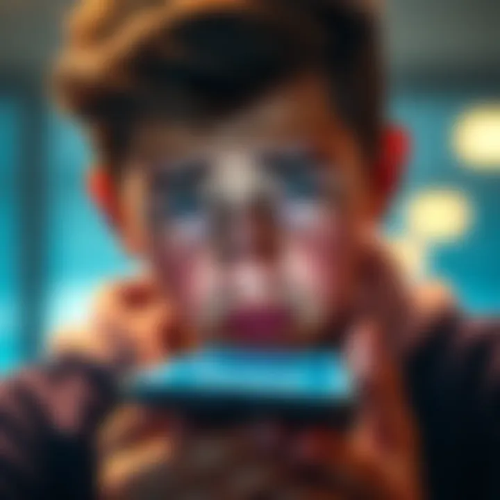 Revolut Account Closures A worried young person looks at a smartphone displaying a closed account message, symbolizing frustration with Revolut's sudden account bans.