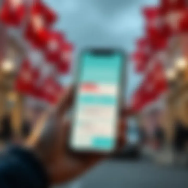 A smartphone displaying the Revolut app with Metal insurance details and Swiss flags in the background