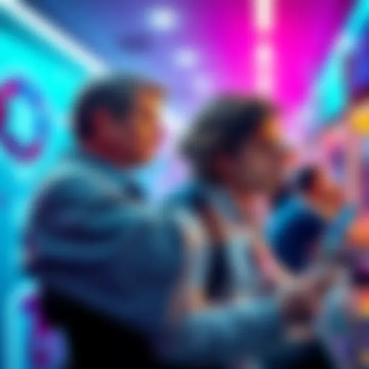 A visual representation of financial transactions gone wrong, featuring a digital wallet and a frustrated customer.