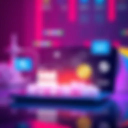 A graphic showing various online shopping platforms like AliExpress and Steam with a focus on earning rewards through purchases.