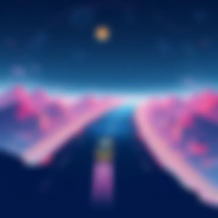 A dynamic illustration showcasing Ripple's strategic acquisition of Hidden Road, symbolizing innovation in crypto finance.