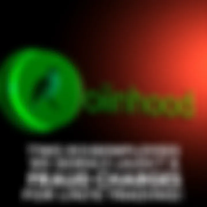 Robinhood logo with fraud text The Robinhood logo alongside bold text stating fraud charges related to cryptocurrency trading