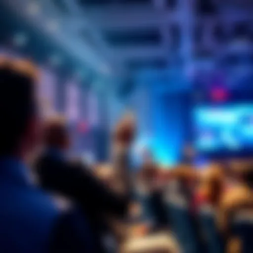 Ryan Wyatt speaks at a conference promoting real value in CRO strategy