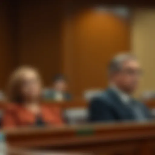 Sam Bankman-Fried’s parents sitting in a federal courtroom, showing concern and anxiety as they face serious charges related to their son's actions.