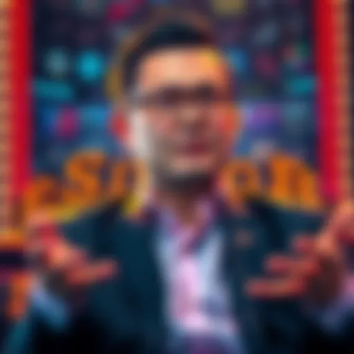 Saylor Moon discussing his investment strategy amid a Bitcoin crash.