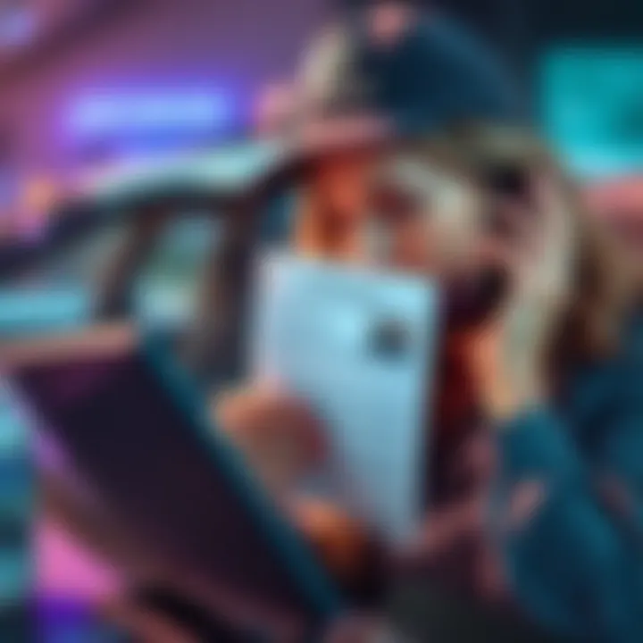A woman on the phone claiming to be a NYPD detective, showing a fake police report
