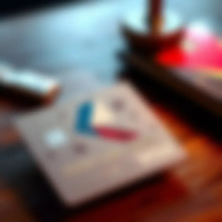 Scratched Revolut Card A close-up of a scratched Revolut card placed on a table, highlighting several visible marks and scratches on its surface.