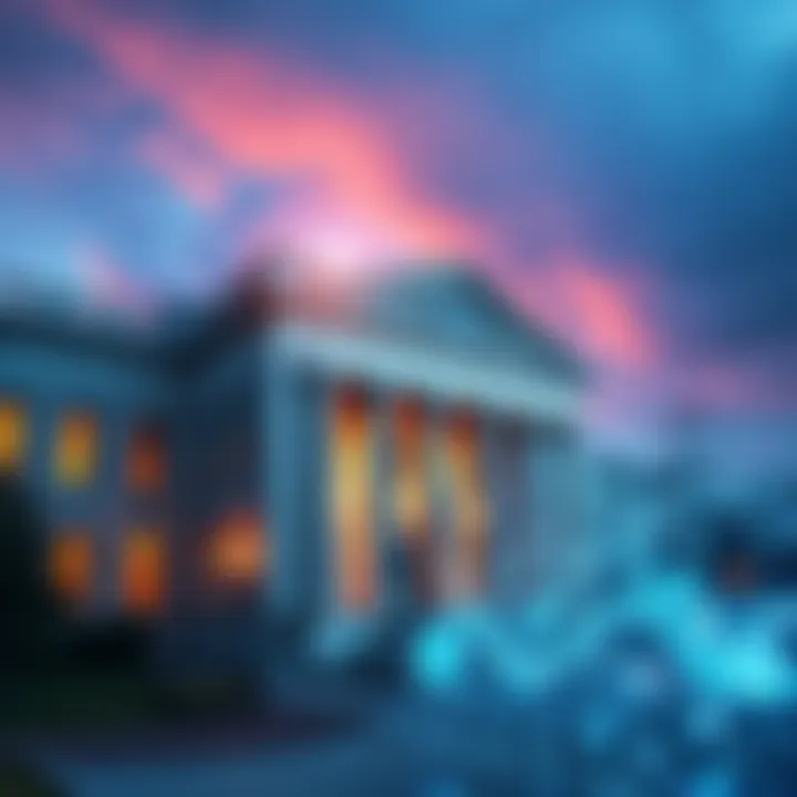 The SEC building with a digital overlay representing zero-knowledge proofs and privacy in transactions.