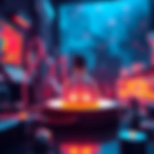 Illustration of data packaging and verification in a scientific setting using Hedera technology.