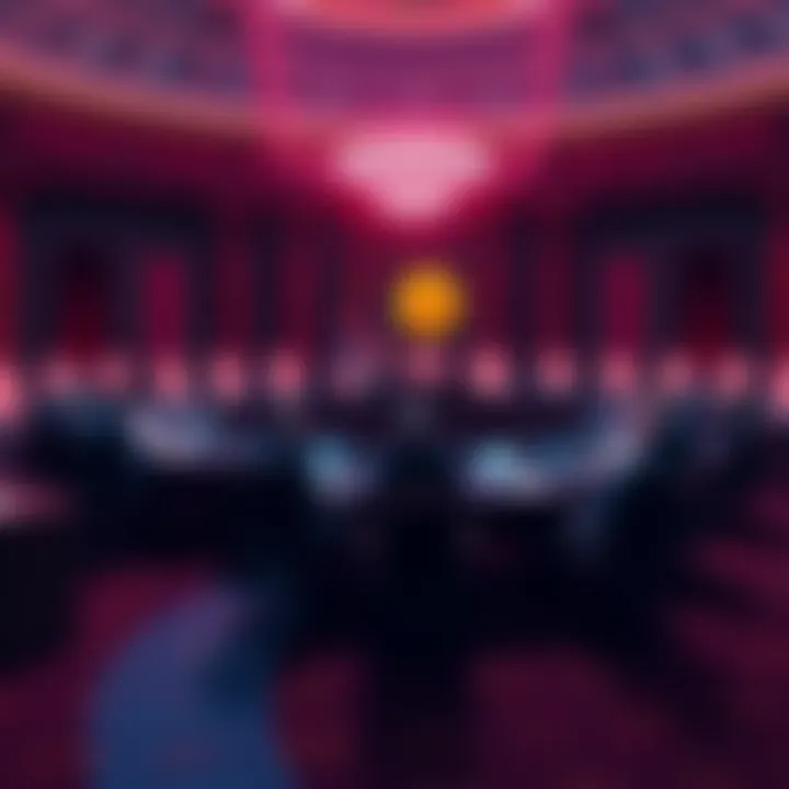 Senate Democrats gathered in a closed-door meeting discussing cryptocurrency regulation