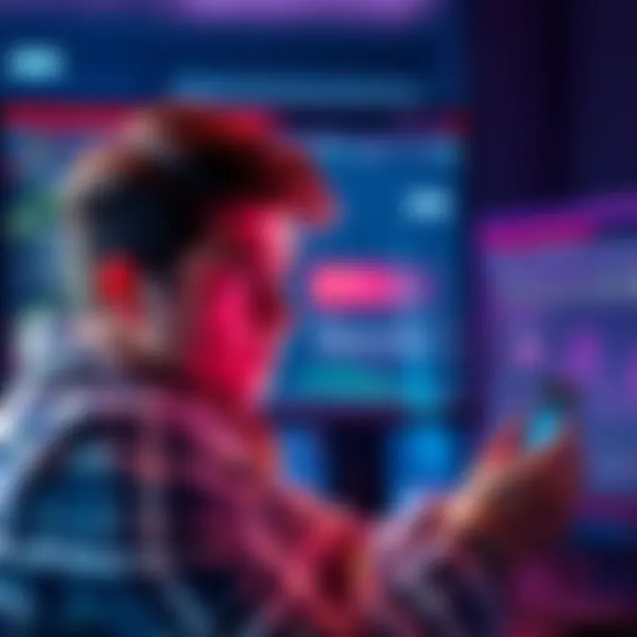 A person looks frustrated while checking their crypto wallet after mistakenly sending ETH via BEP-20 to Coinbase, with a computer screen displaying an error message.