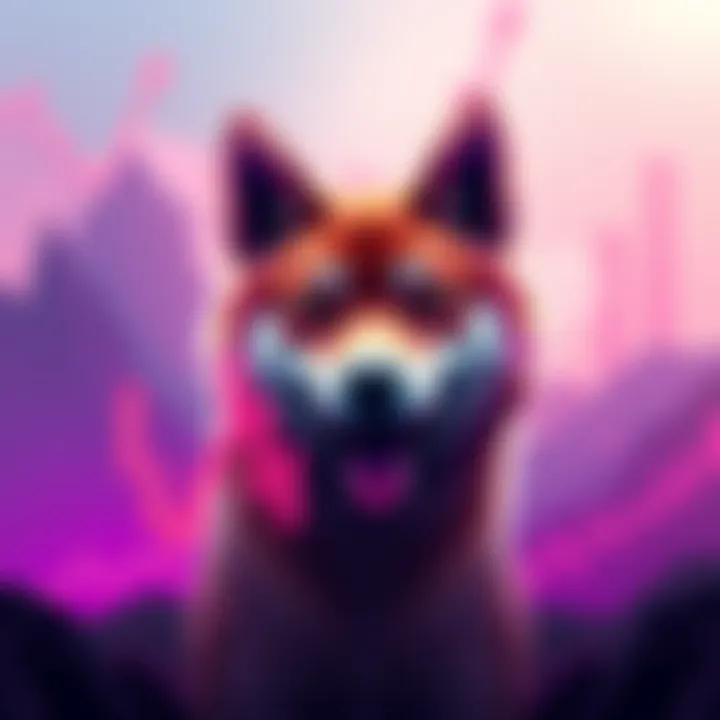 Chart showing potential upward trend for Shiba Inu cryptocurrency with price increase indicators