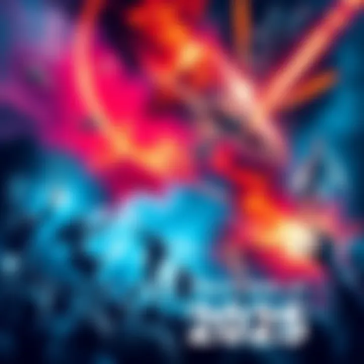 A collage of various shocking events from 2025, including protests, natural disasters, and technological breakthroughs.