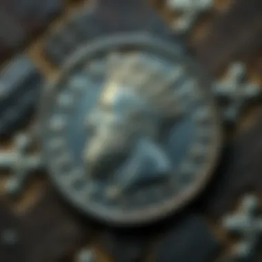 Silver Drachm from King Ariarathes IV Detailed view of a silver drachm featuring the likeness of King Ariarathes IV, showcasing its intricate design and historical significance.