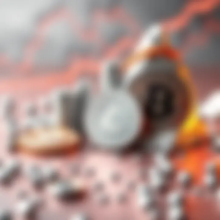 A visual representation of silver rising alongside Litecoin symbols, symbolizing hope for investors in 2026.