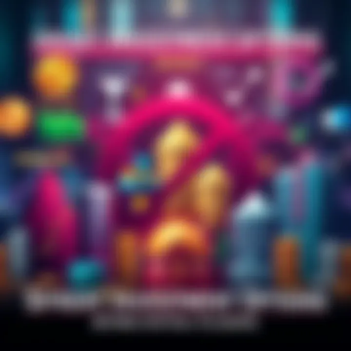 A graphic showing various investment options like stocks, bonds, and real estate, with a focus on safe and rewarding choices, while shitcoins and meme stocks are crossed out.