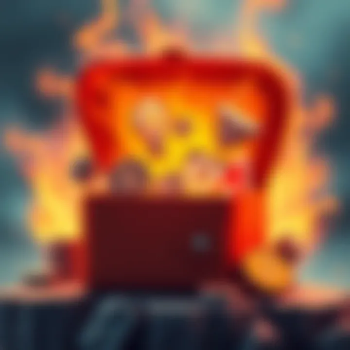 Illustration showing SOL Incinerator and various wallet types with assets