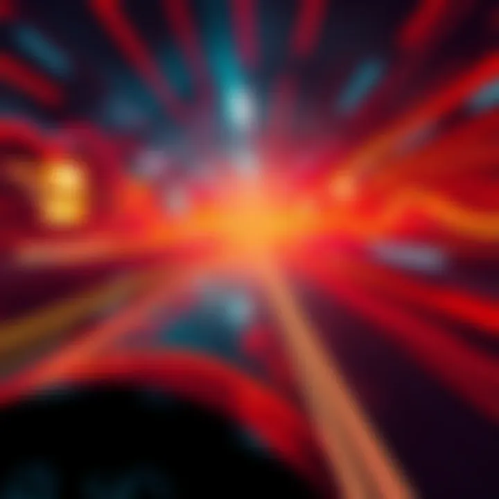 A visual representation of fast transactions on Solana showcasing graphs and charts related to arbitrage trading profits.