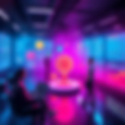 A visual representation of various prediction market platforms built on Solana, highlighting user interactions and key features, with a focus on community engagement and liquidity aspects.