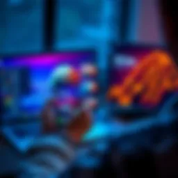 A person using a Solana wallet on an iPhone and a laptop, displaying dapps like Magic Eden