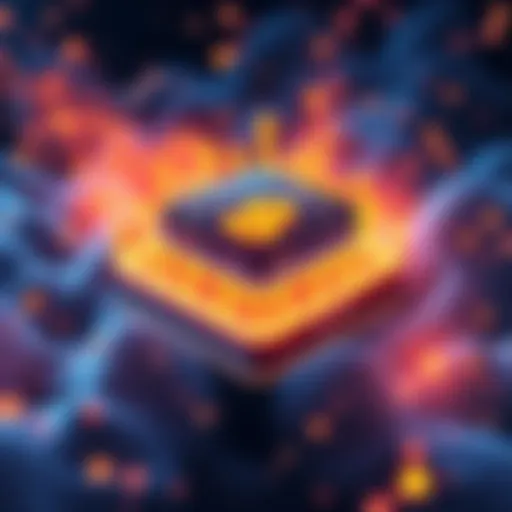 Illustration of Solflare's Privacy Aggregator Layer showing cryptocurrency transactions and privacy features