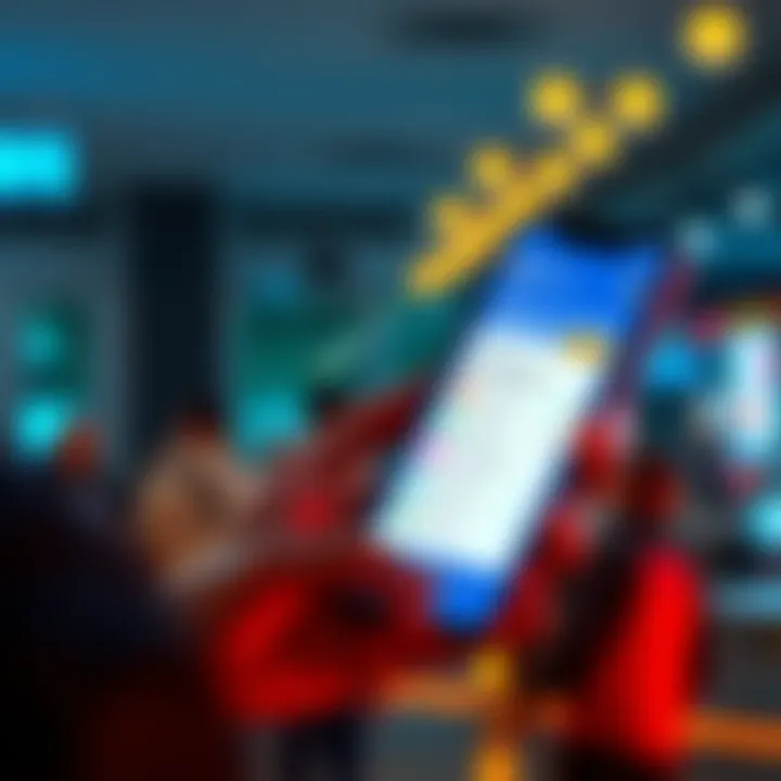 A person using a smartphone to request a withdrawal on the Spedn Wallet app, showing a user-friendly interface with withdrawal options.