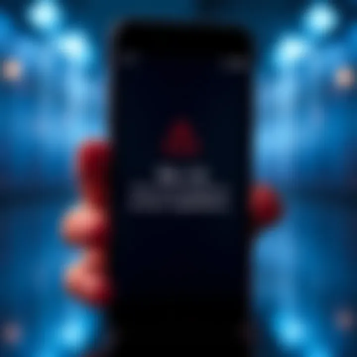 SSL CA Error Alert A smartphone screen displaying an SSL CA error message while trying to access an application.