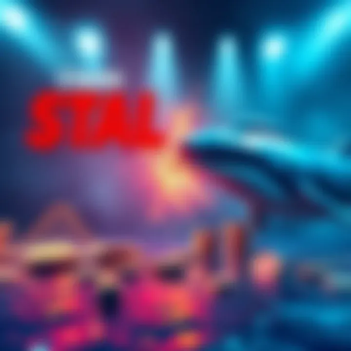 Staking Showdown A visual representation of staking 15 SOL against a whale's large stake in a financial pool, illustrating the competition between small and large investors.