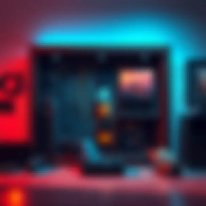 A Steam Frame showcasing exclusive accessories available only to buyers, highlighting the uniqueness of the items.