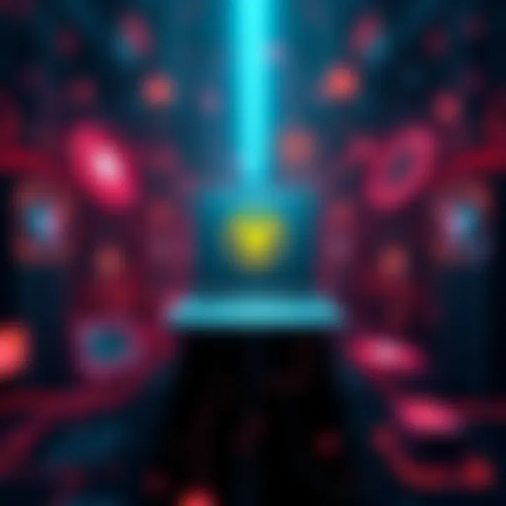 Graphic showing Stellar contract storage, including contract instances and TTL settings, with visual representation of ledger interactions.