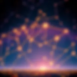 A graphic showing XLM's visual mapping of various constellations with a bright background and stars connected by lines.